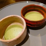あさや - プレミアムラウンジのお抹茶