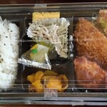 肉のだんばら - 豆腐コロッケ弁当560円