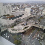 レストランKEI - 豊橋駅前が一望できます