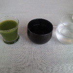 レストランKEI - 野菜ジュースとほうじ茶