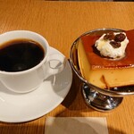 日晴堂 - プリンとコーヒー