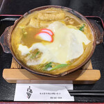 高砂 - カレー煮込うどん（玉子入り＋チーズ）