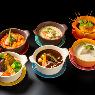 ★How are you feeling today? You can enjoy all 6 types of dipping bread soup♪
