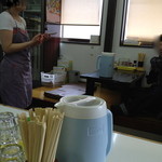 小上がりの座敷。