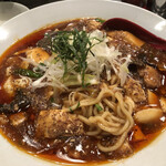 麺屋 愛心 - 汁無し麻婆麺