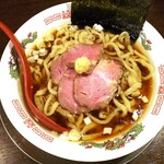 金町製麺 - 雉と豚の白湯そば