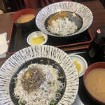 新荘園 - しらす三昧丼と二色丼