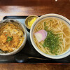 うどん豊前屋 官べえ - 料理写真:うどんセット(ミニカツ丼)770円