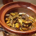 傳 - (2022/8 訪問)個人的にこの日のハイライト(笑)国産ポルチーニの炊き込みご飯。