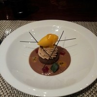 ラ ターブル ドゥ ジョエル・ロブション - チョコケーキをちょこっと
