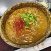 そば処くり田 - カレー南蛮そば960円(税込)
平たさが特徴的なお蕎麦で、汁の絡みつきがとても良いです。
カレー汁は出汁感強めで優しい口当たりの甘めですが、後味にしっかり辛みを感じます。
他店と差別化されてますね。