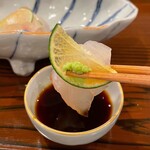 勢麟 - 早採れみかんのスライスを挟んで