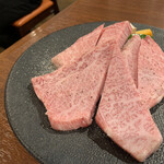 焼肉 三水苑 - 仙台牛サーロインステーキ
