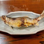 勢麟 - 愛知県新城の鮎の塩焼き