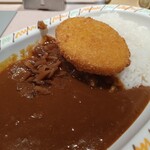 アルプス - コロッケカレー@350円