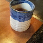 サボサボ - 締めはほうじ茶でした