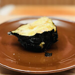 緒方 - ◎賀茂茄子の炭火焼きはアツアツホクホクで旨味がたっぷり。