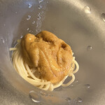 薫 HIROO - 余市のムラサキウニのスパゲッティーニです