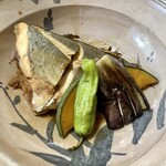 野田の元湯 - イサキの煮付け