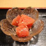 Yoshizushi - お刺身定食の小鉢①