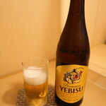 Yoshizushi - 瓶ビールはキリンかエビスが選べます
