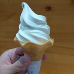とっとり・おかやま 新橋館 - 岡山蒜山ジャージーソフトクリーム 