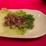 TORO - 筍とミンチのレタス包み（ちあきＴＯＲＯ）