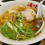 ラーメン 古町 浦咲 - 焼きあごラーメン（醤油）