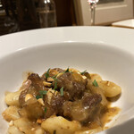 トラットリア ダ ジャコモ - 鳥取産 いのしし ジロール岳 京丹波しめじ