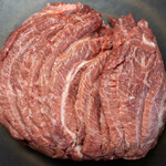 河の家 - 2022.8 ホホ肉 500g（100g 450円）