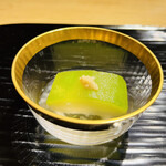 富小路 やま岸 - ◎箸休めね冬瓜のお浸しも美味い！