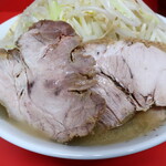 ラーメン二郎 一橋学園店 - この日の豚