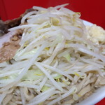 ラーメン二郎 - ヤサイ（そのまま）