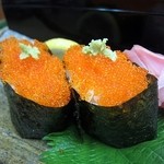 季節料理 藤原 - とびっこ軍艦