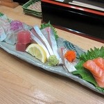 季節料理 藤原 - いつものお造り盛合せ