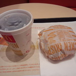 マクドナルド - チキンクリスプ100円＋コーラ（S)100円＝200円(2013.04.10)