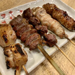 Yakitori Yuuraku - おまかせ串五本