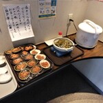 Sakura - セルフの小鉢とご飯