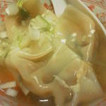 武蔵野アブラ學会 - 201304　武蔵野アブラ學会　満腹定食（1000円）水餃子