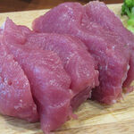 ステーキ&カツレツ NANBA 4029 - 名物トンテキ定食（希少部位ブタヘレ） 150g