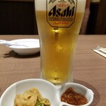 北海道増毛漁港直送遠藤水産 - 飲みホのスーパードライと通し 399円