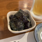 Izakaya Maido - お通し　茄子の煮物