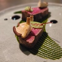 S'ACCAPAU - 牛肉 ルッコラ 黒ニンニク シイタケ