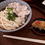 Kunugiya - 豚肉ぶっかけ 餅（大盛）