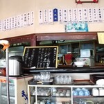 上涌谷ドライブイン - 店内