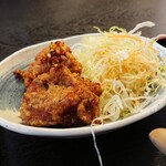 白壁 - 五目汁ソバ定食（唐揚げ）