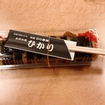 お好み焼 ひかり - 特製すじ肉焼きのお好み焼きの玉子のり巻き