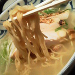 130407東京　鶏そば三歩一　鶏そば実食！