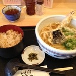 うどん ゆきの - 天ぷら定食