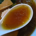 中華そば 深緑 - 黒出汁/スープ